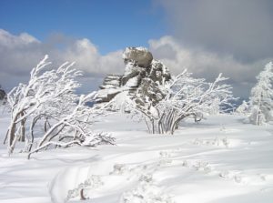 zima w karkonoszach
